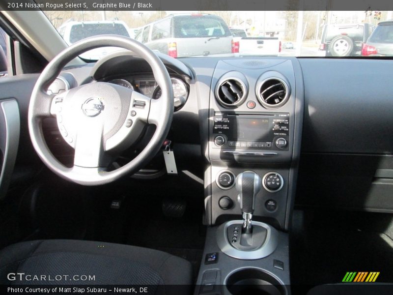 Graphite Blue / Black 2014 Nissan Rogue Select S