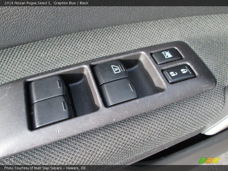 Graphite Blue / Black 2014 Nissan Rogue Select S