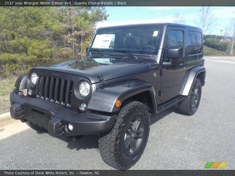 Granite Crystal Metallic / Black 2017 Jeep Wrangler Winter Edition 4x4