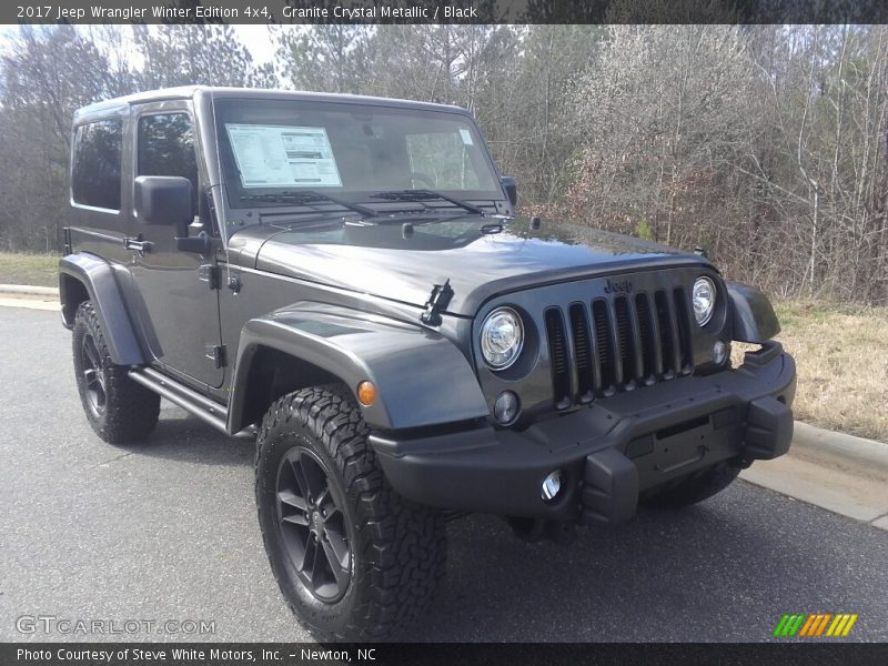 Granite Crystal Metallic / Black 2017 Jeep Wrangler Winter Edition 4x4