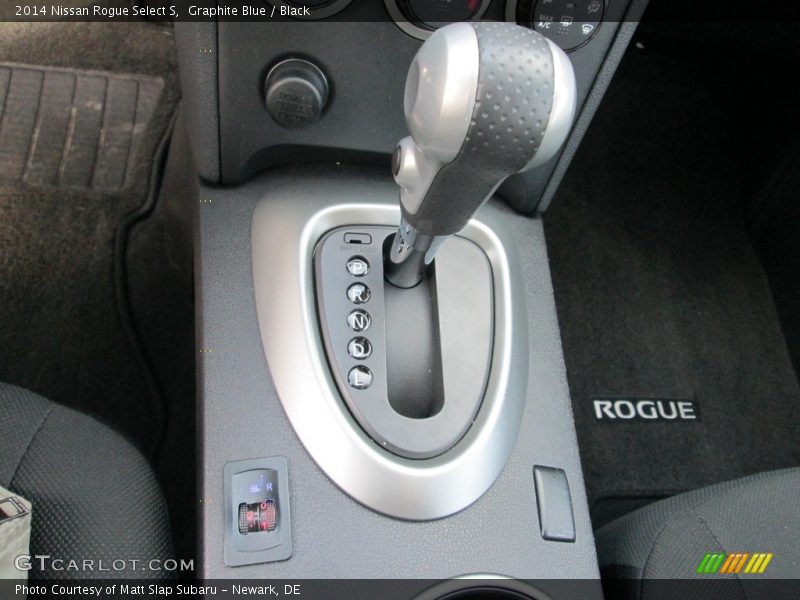 Graphite Blue / Black 2014 Nissan Rogue Select S