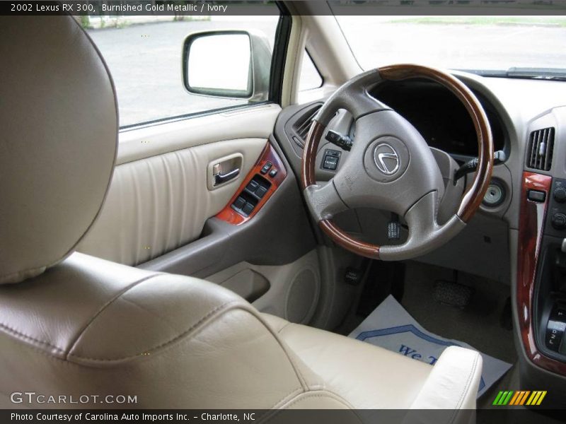 Burnished Gold Metallic / Ivory 2002 Lexus RX 300