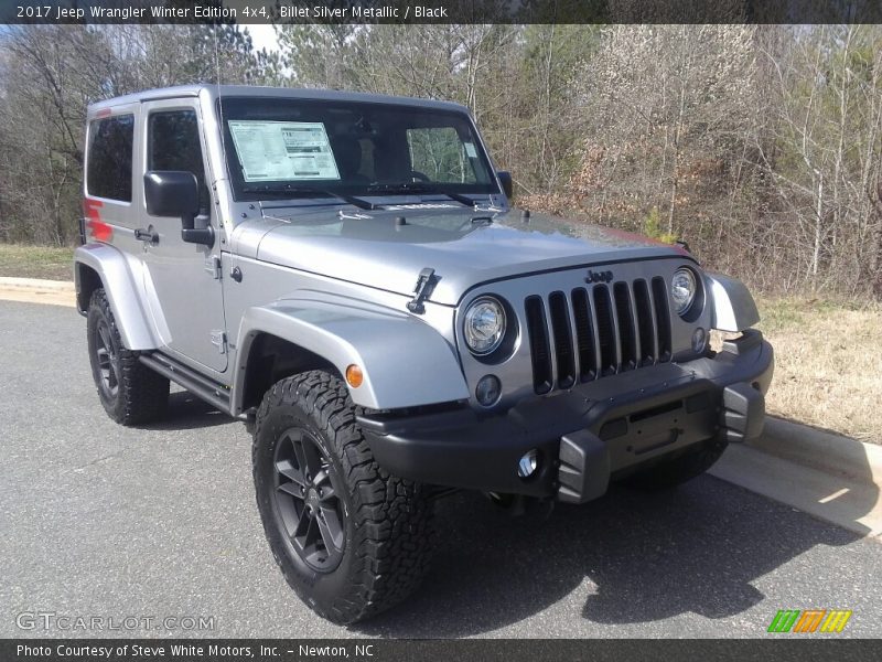 Billet Silver Metallic / Black 2017 Jeep Wrangler Winter Edition 4x4