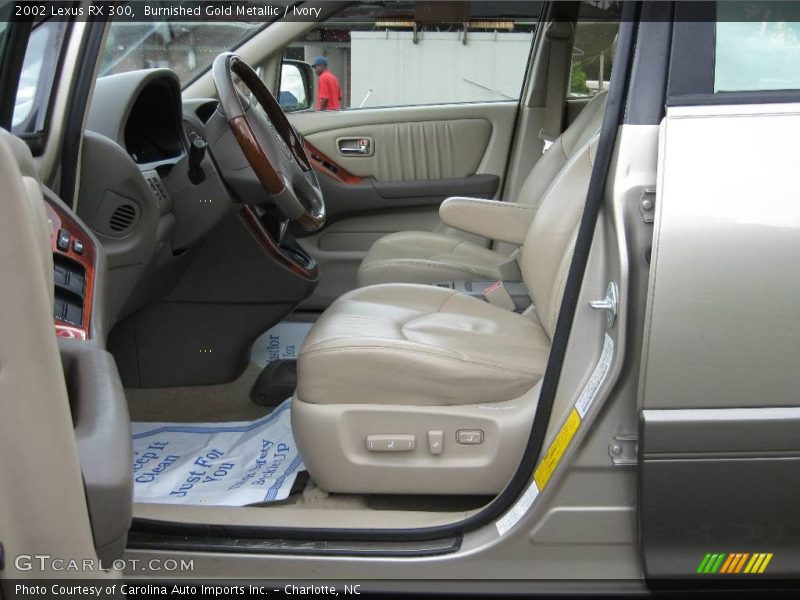 Burnished Gold Metallic / Ivory 2002 Lexus RX 300