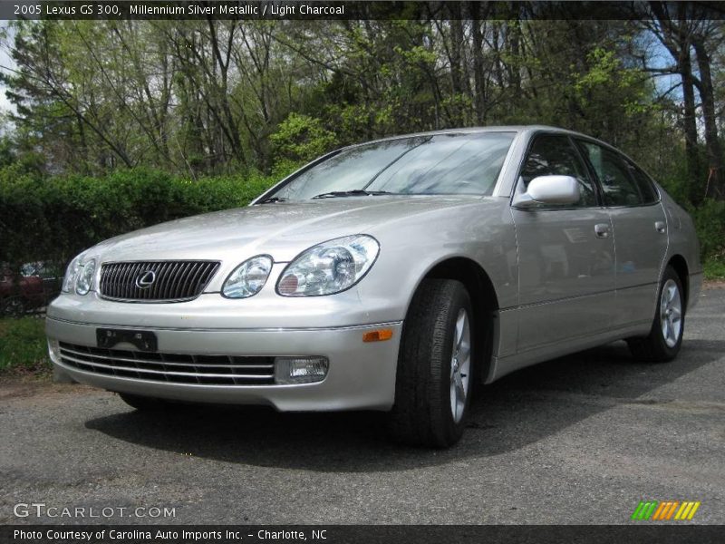 Millennium Silver Metallic / Light Charcoal 2005 Lexus GS 300