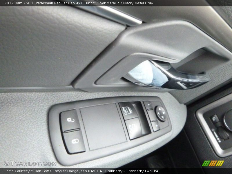 Bright Silver Metallic / Black/Diesel Gray 2017 Ram 2500 Tradesman Regular Cab 4x4