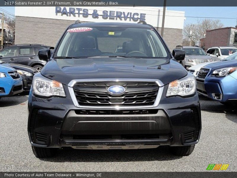 Dark Gray Metallic / Black 2017 Subaru Forester 2.0XT Premium