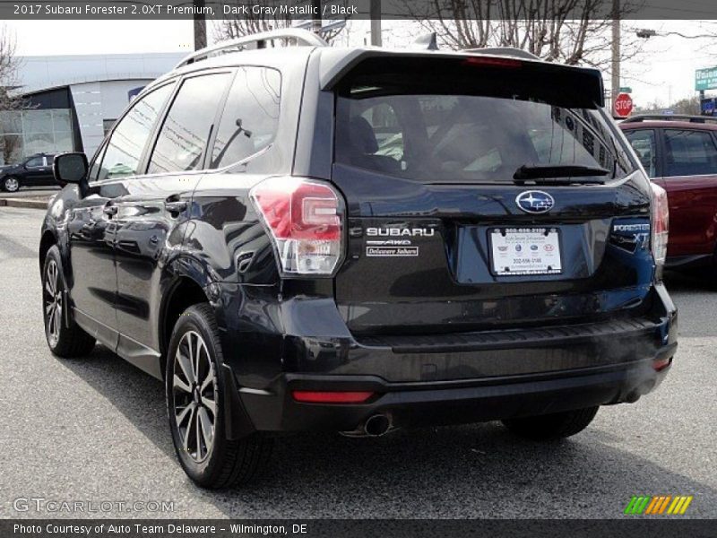 Dark Gray Metallic / Black 2017 Subaru Forester 2.0XT Premium
