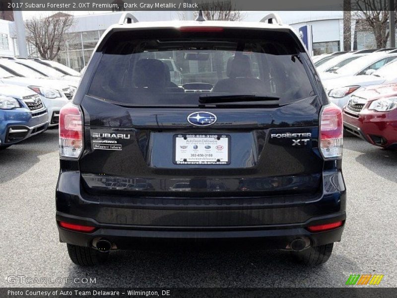 Dark Gray Metallic / Black 2017 Subaru Forester 2.0XT Premium