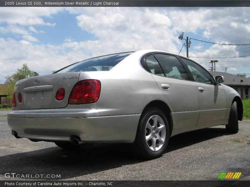 Millennium Silver Metallic / Light Charcoal 2005 Lexus GS 300