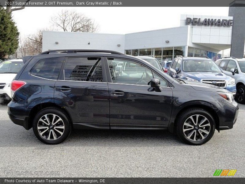 Dark Gray Metallic / Black 2017 Subaru Forester 2.0XT Premium