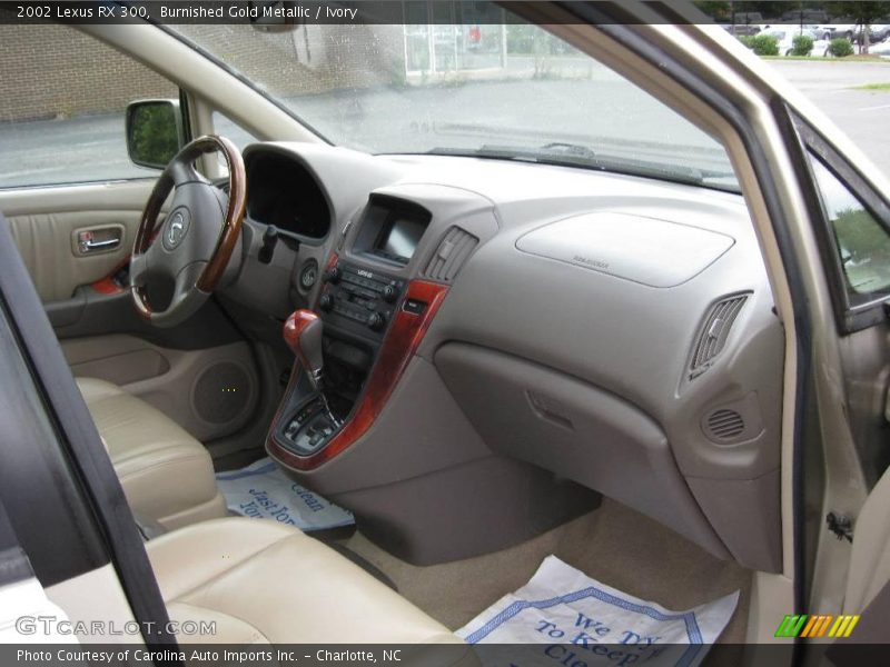 Burnished Gold Metallic / Ivory 2002 Lexus RX 300