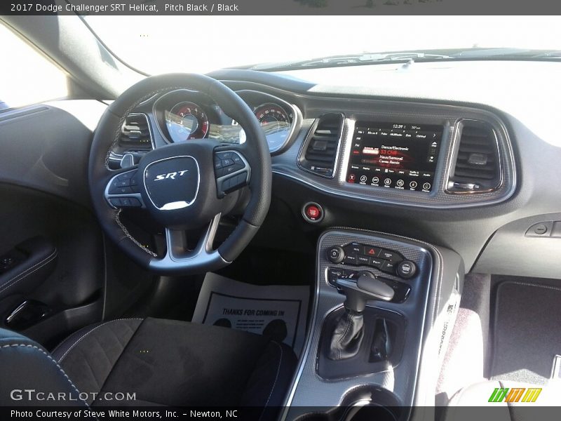 Dashboard of 2017 Challenger SRT Hellcat