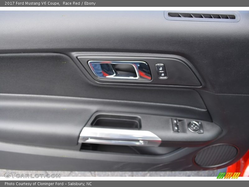 Race Red / Ebony 2017 Ford Mustang V6 Coupe