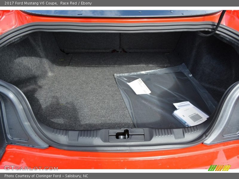 Race Red / Ebony 2017 Ford Mustang V6 Coupe