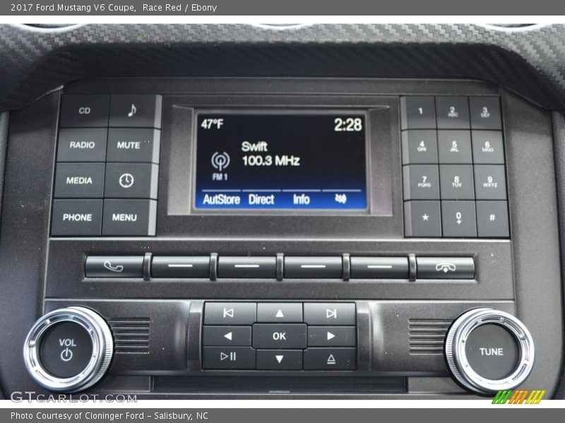 Race Red / Ebony 2017 Ford Mustang V6 Coupe