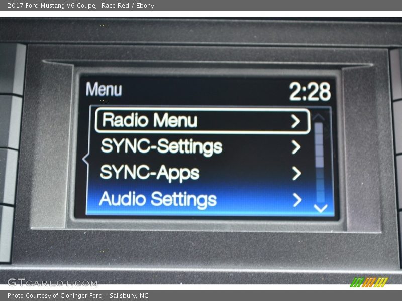 Race Red / Ebony 2017 Ford Mustang V6 Coupe