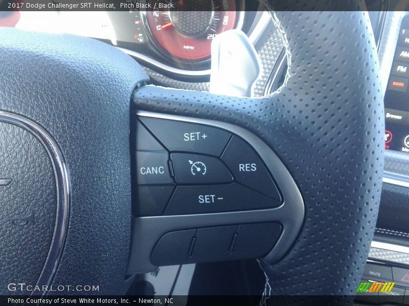 Controls of 2017 Challenger SRT Hellcat