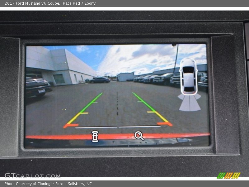 Race Red / Ebony 2017 Ford Mustang V6 Coupe