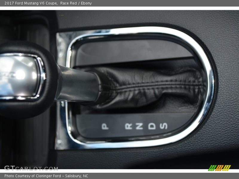 Race Red / Ebony 2017 Ford Mustang V6 Coupe
