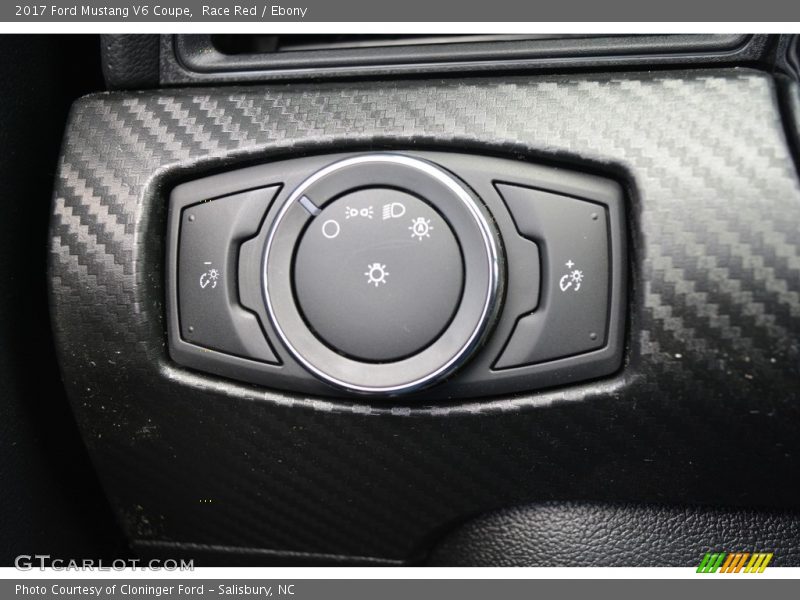 Race Red / Ebony 2017 Ford Mustang V6 Coupe
