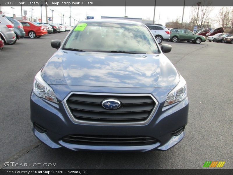 Deep Indigo Pearl / Black 2013 Subaru Legacy 2.5i