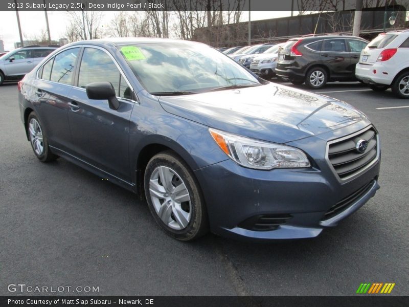 Deep Indigo Pearl / Black 2013 Subaru Legacy 2.5i