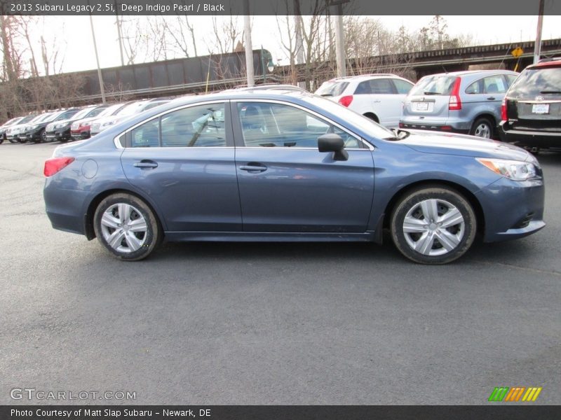 Deep Indigo Pearl / Black 2013 Subaru Legacy 2.5i
