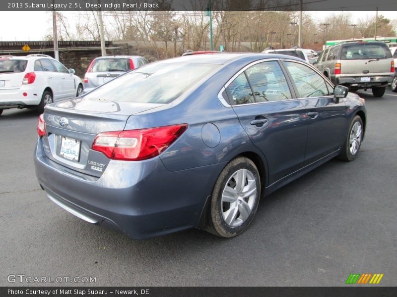 Deep Indigo Pearl / Black 2013 Subaru Legacy 2.5i