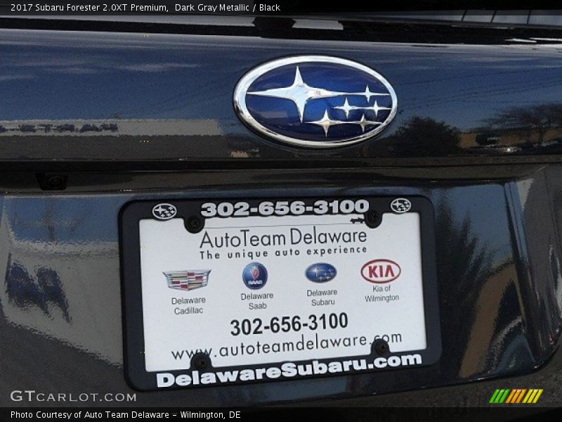 Dark Gray Metallic / Black 2017 Subaru Forester 2.0XT Premium