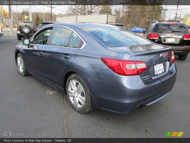 Deep Indigo Pearl / Black 2013 Subaru Legacy 2.5i