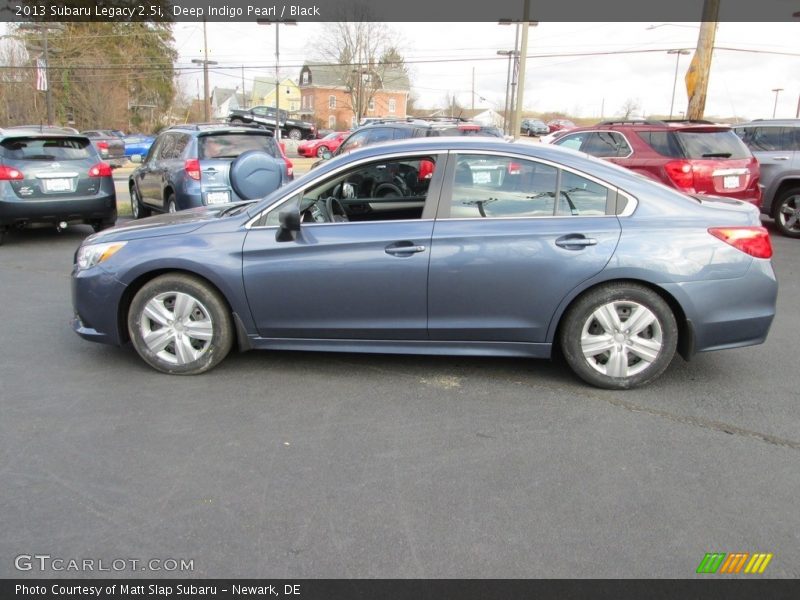 Deep Indigo Pearl / Black 2013 Subaru Legacy 2.5i