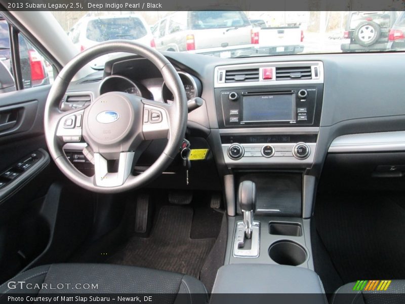 Deep Indigo Pearl / Black 2013 Subaru Legacy 2.5i