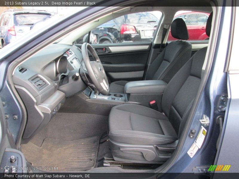 Deep Indigo Pearl / Black 2013 Subaru Legacy 2.5i