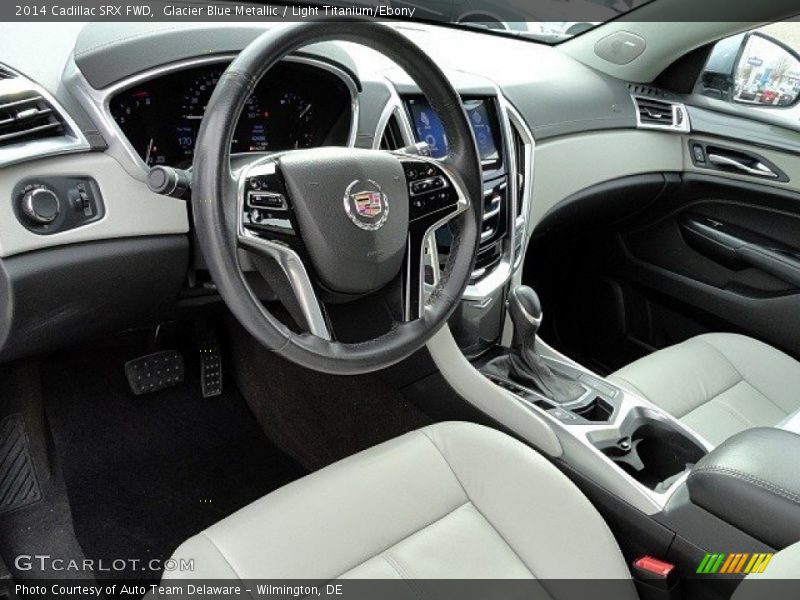  2014 SRX FWD Light Titanium/Ebony Interior