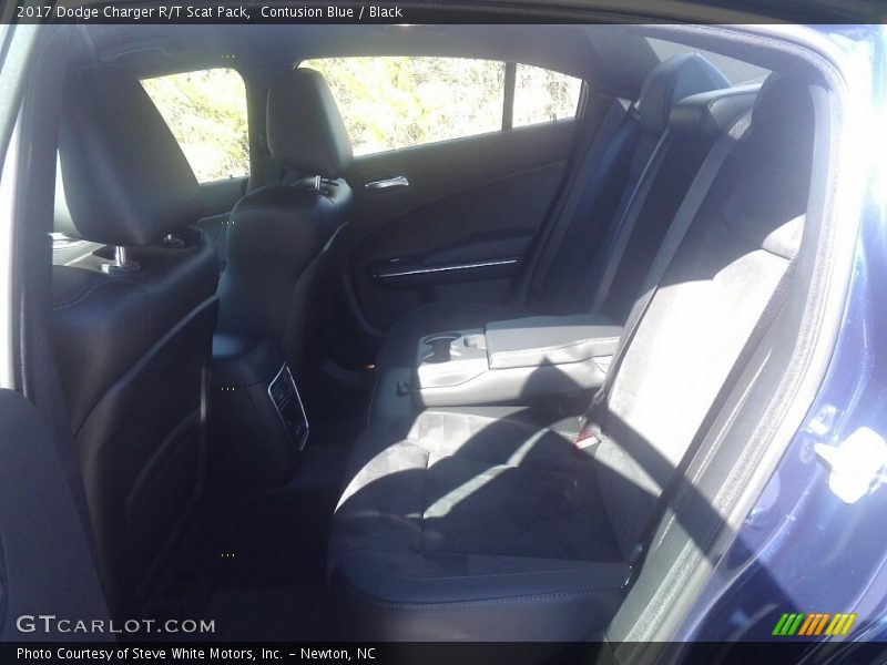 Contusion Blue / Black 2017 Dodge Charger R/T Scat Pack