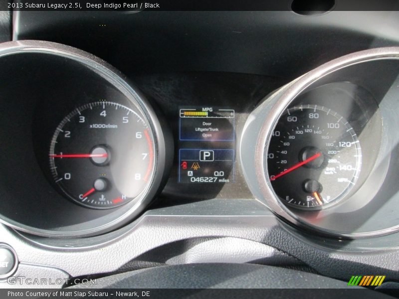 Deep Indigo Pearl / Black 2013 Subaru Legacy 2.5i