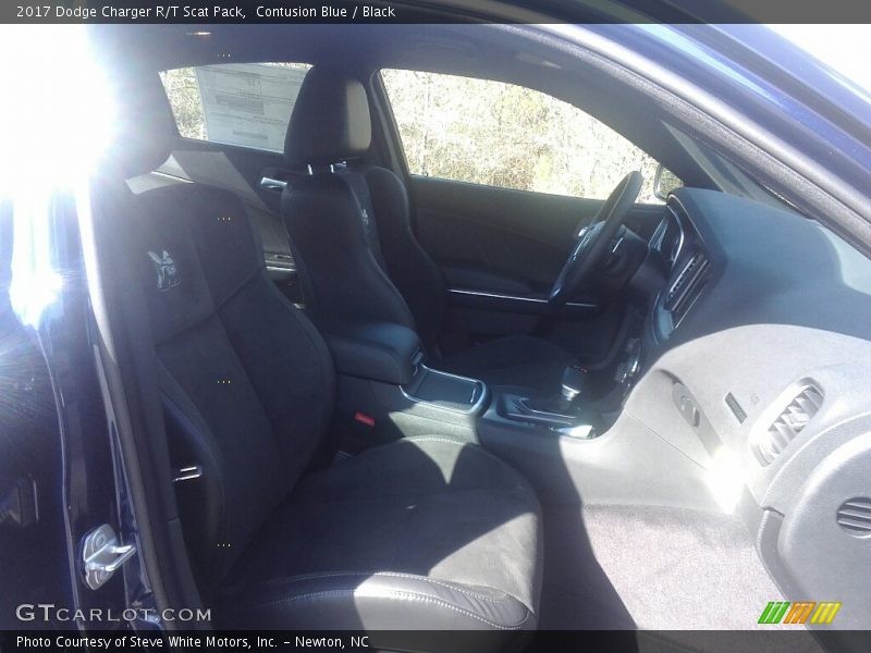 Contusion Blue / Black 2017 Dodge Charger R/T Scat Pack