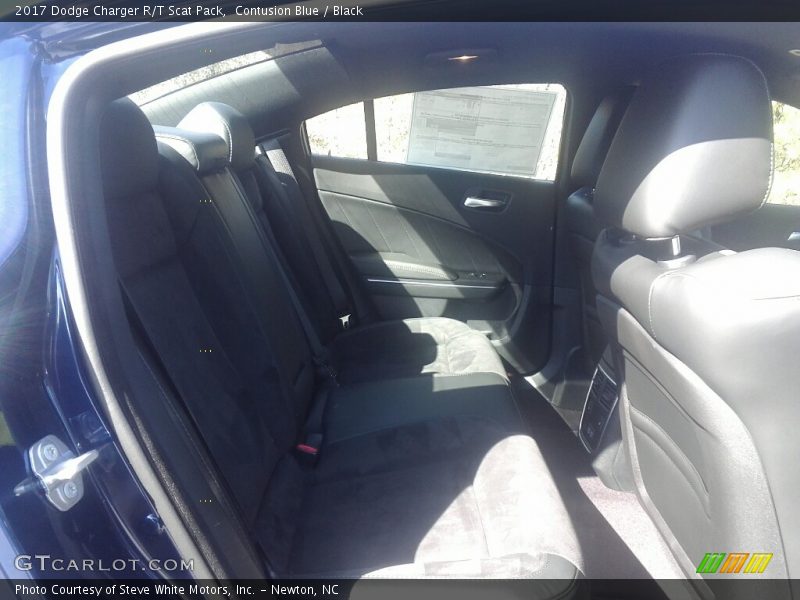 Contusion Blue / Black 2017 Dodge Charger R/T Scat Pack