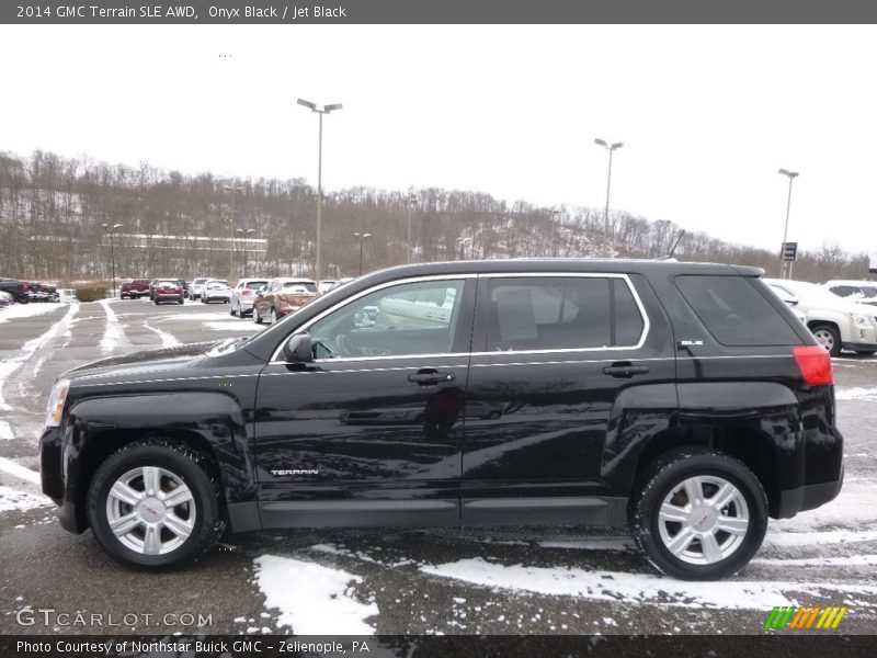 Onyx Black / Jet Black 2014 GMC Terrain SLE AWD