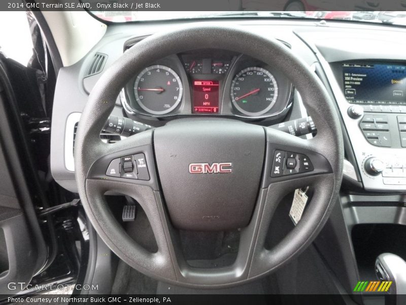 Onyx Black / Jet Black 2014 GMC Terrain SLE AWD