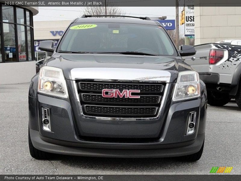 Atlantic Blue Metallic / Jet Black 2010 GMC Terrain SLE