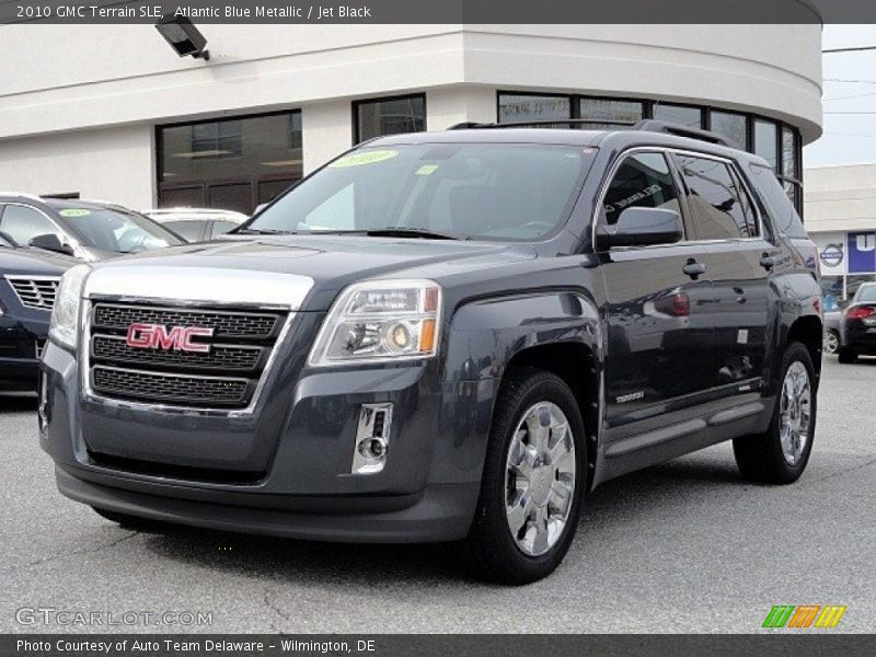Atlantic Blue Metallic / Jet Black 2010 GMC Terrain SLE