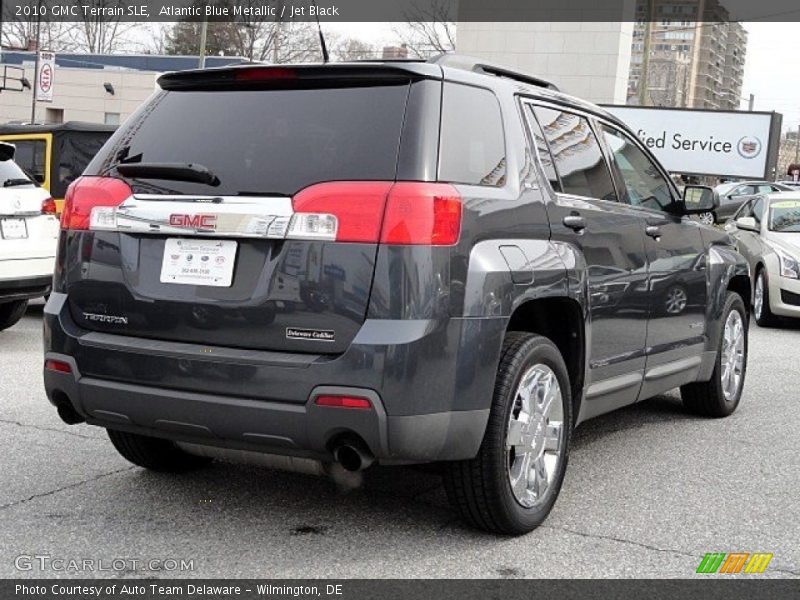 Atlantic Blue Metallic / Jet Black 2010 GMC Terrain SLE