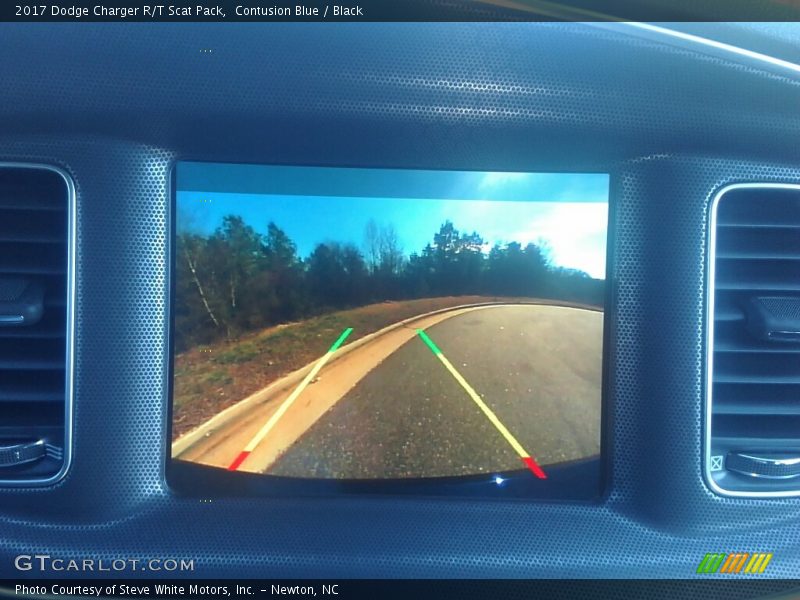Contusion Blue / Black 2017 Dodge Charger R/T Scat Pack