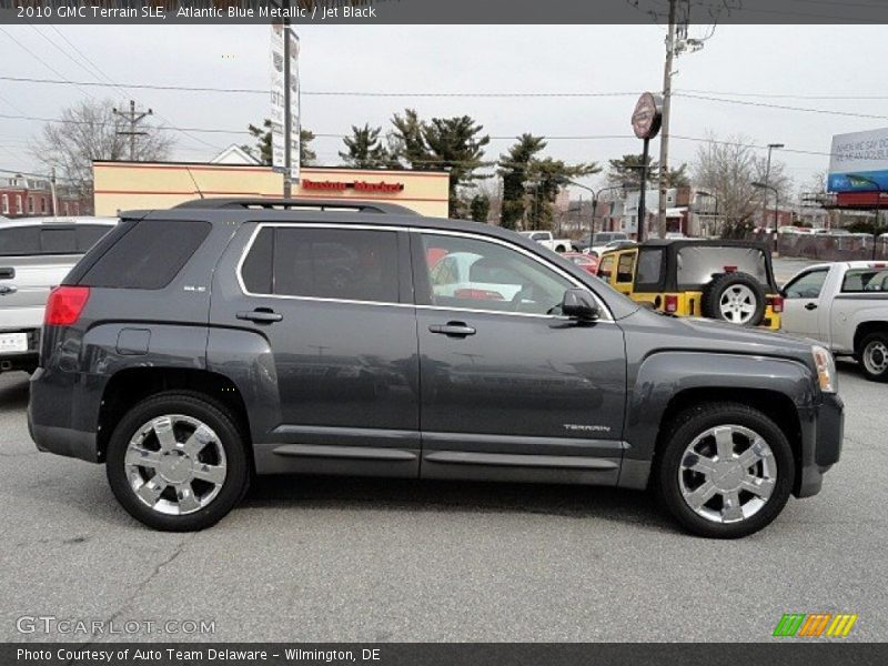 Atlantic Blue Metallic / Jet Black 2010 GMC Terrain SLE