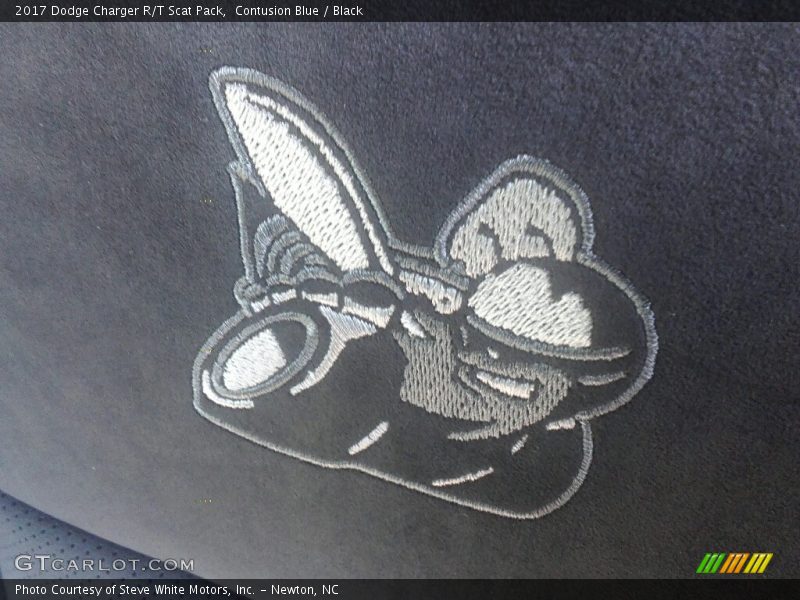 Contusion Blue / Black 2017 Dodge Charger R/T Scat Pack