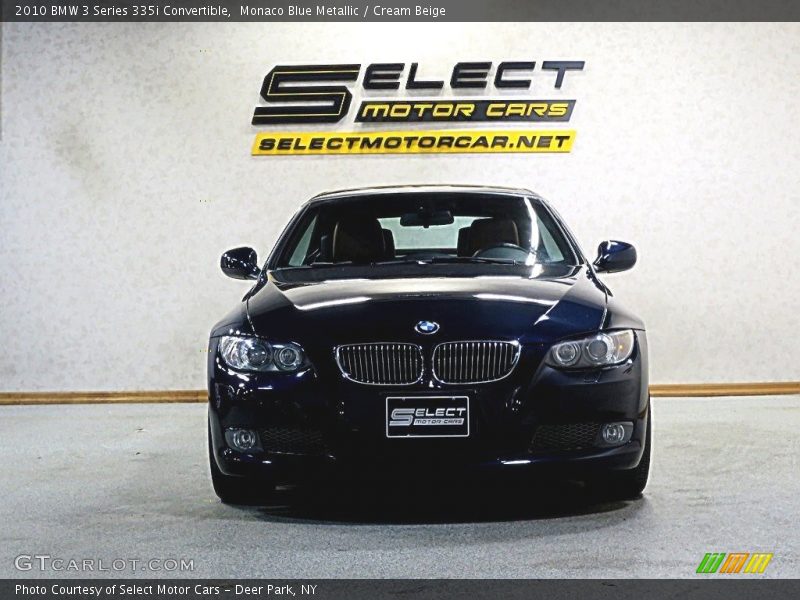 Monaco Blue Metallic / Cream Beige 2010 BMW 3 Series 335i Convertible