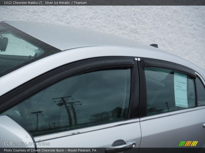 Silver Ice Metallic / Titanium 2012 Chevrolet Malibu LT