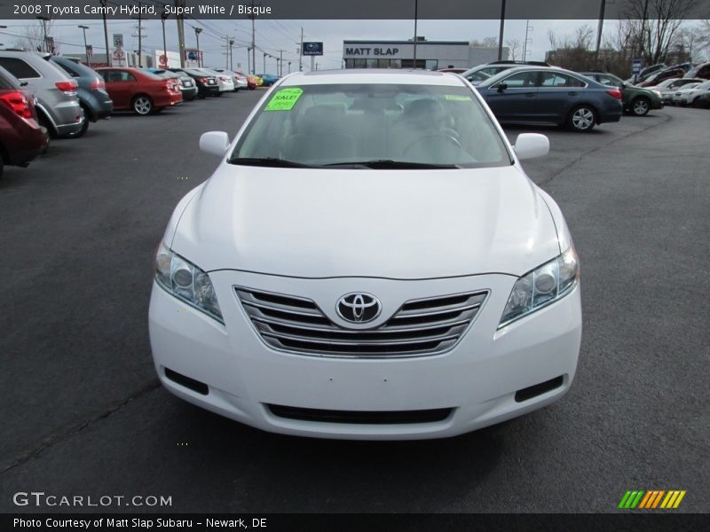 Super White / Bisque 2008 Toyota Camry Hybrid